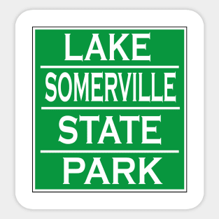 LAKE SOMERVILLE STATE PARK Sticker